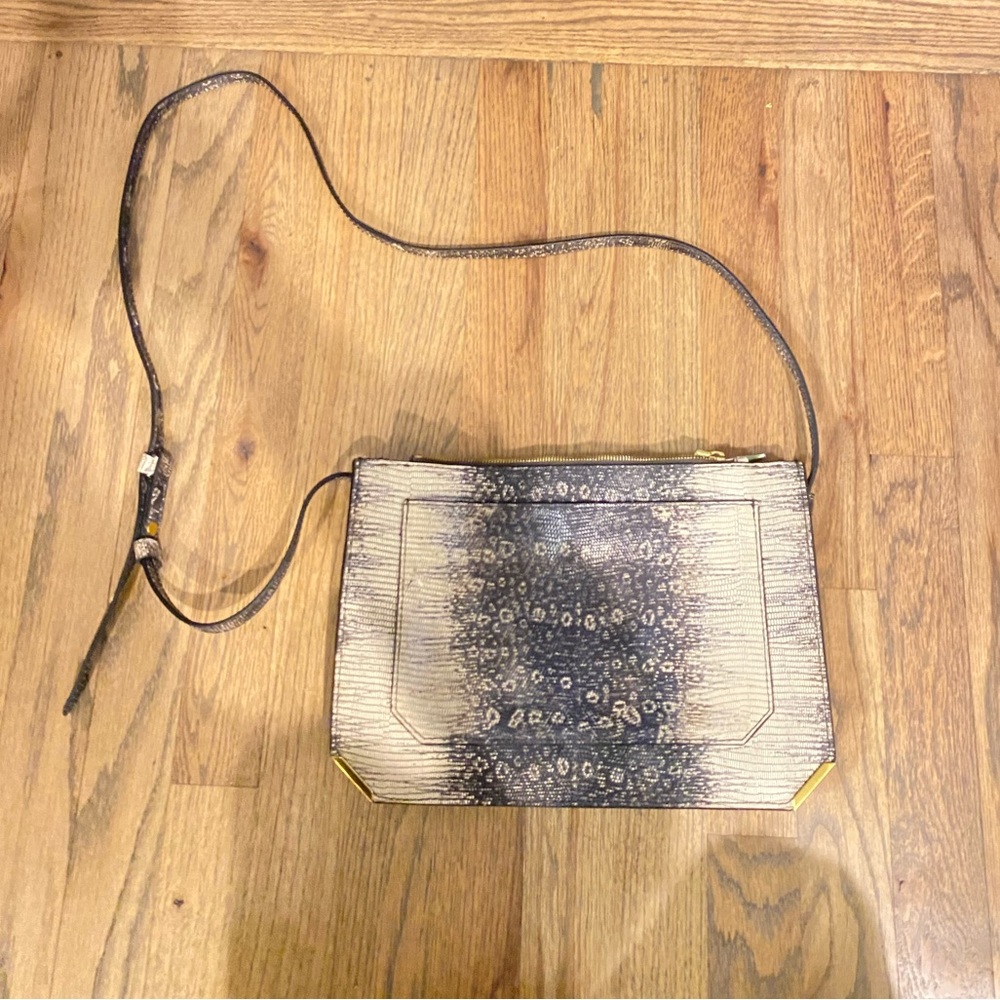Leather crossbody
